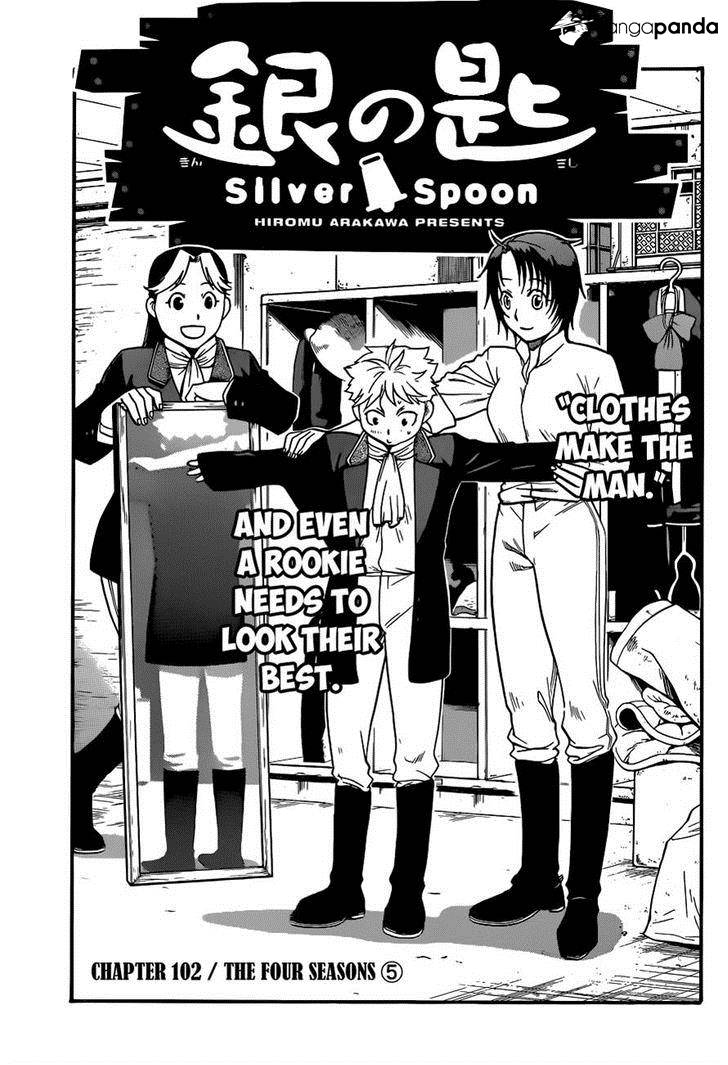 Silver Spoon-Chapter 102